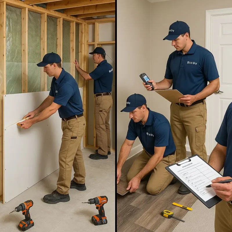 Repairs and Reconstruction process in Montclair, CA