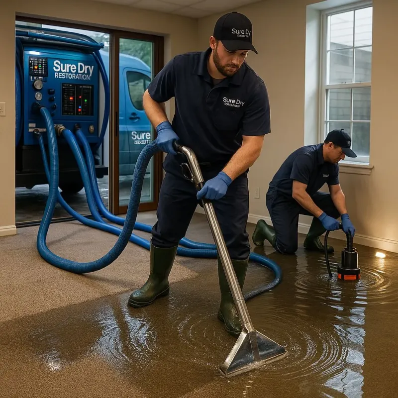 Water Extraction and Removal process in Montclair, CA